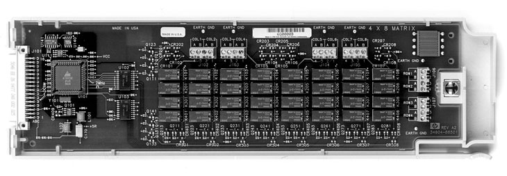 Keysight Technologies 34904A матричный модуль переключателя 4 х 8 двухпроводный для 34970А