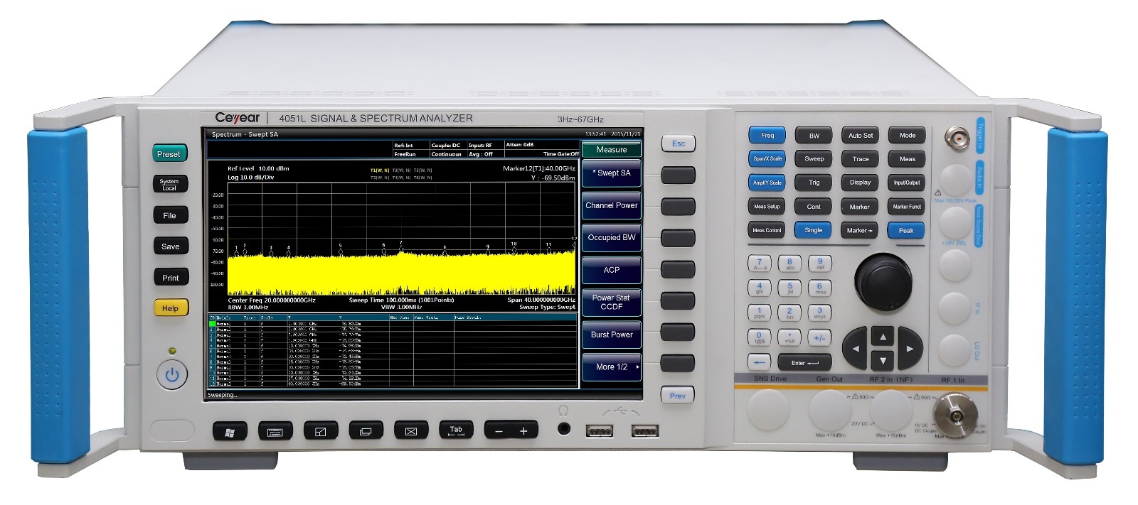 Анализаторы сигналов и спектра 4051A_B_C_D_E_F_G_H_L