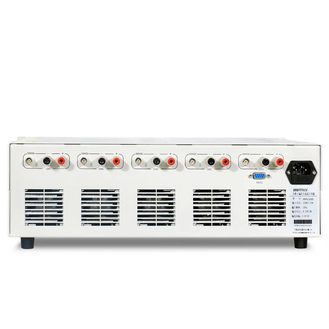 Серия MPS-4 - 4-канальный программируемый источник питания постоянного тока 